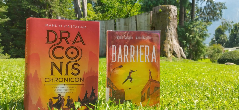 A Levico Manlio Castagna presenta il suo “Draconis Chronicon” con Flavio Rosati